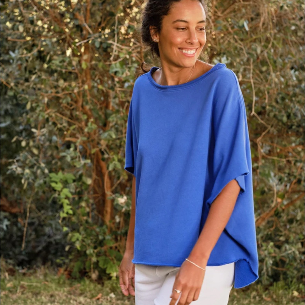 Frank & Eileen Royal Blue Short Sleeve Tee